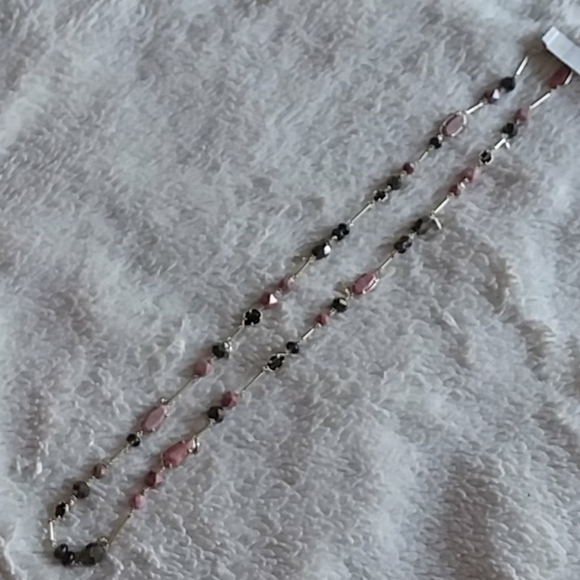 Kendra Scott Jewelry - Kendra Scott Ruth gold long pink brown necklace
